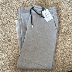 Zyia, Mens gray track sport joggers. Brand new